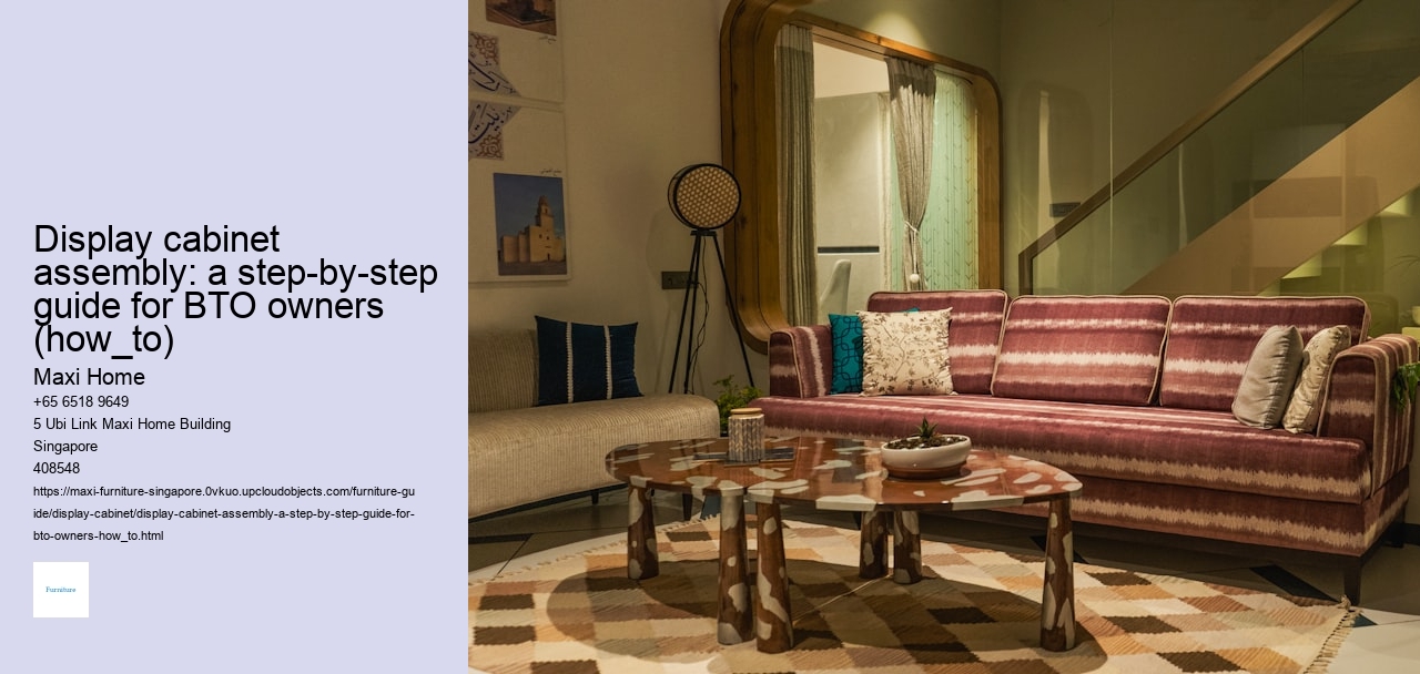 Display cabinet assembly: a step-by-step guide for BTO owners (how_to)