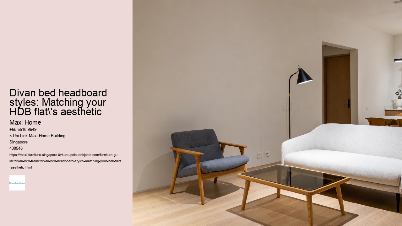 Divan bed headboard styles: Matching your HDB flat's aesthetic