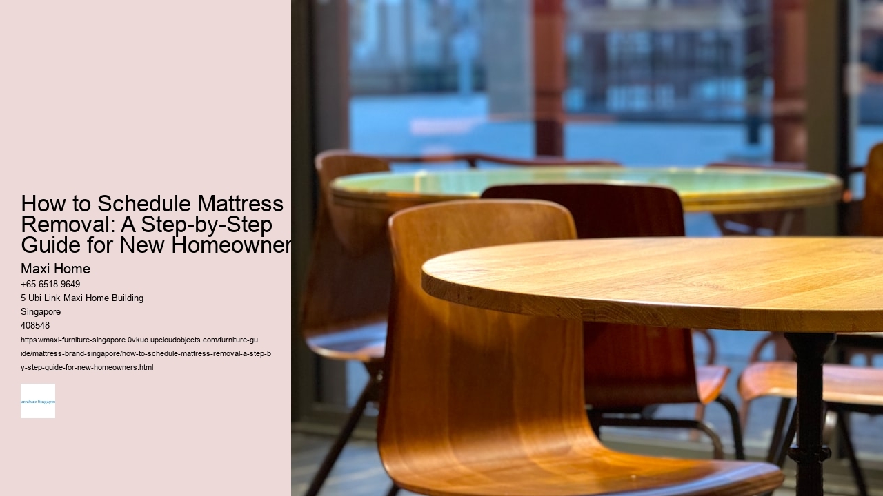 How to Schedule Mattress Removal: A Step-by-Step Guide for New Homeowners Maxi Home How to Schedule Mattress Removal: A Step-by-Step Guide for New Homeowners