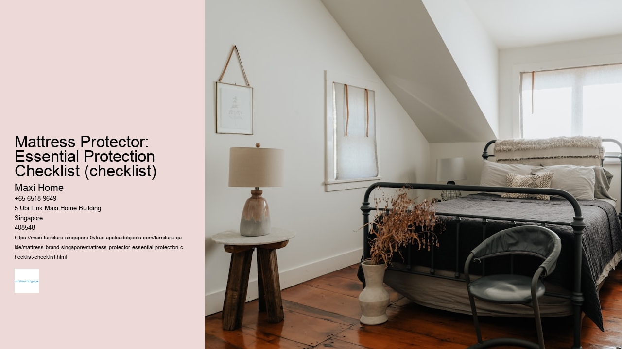 Mattress Protector: Essential Protection Checklist (checklist) Maxi Home Mattress Protector: Essential Protection Checklist (checklist)