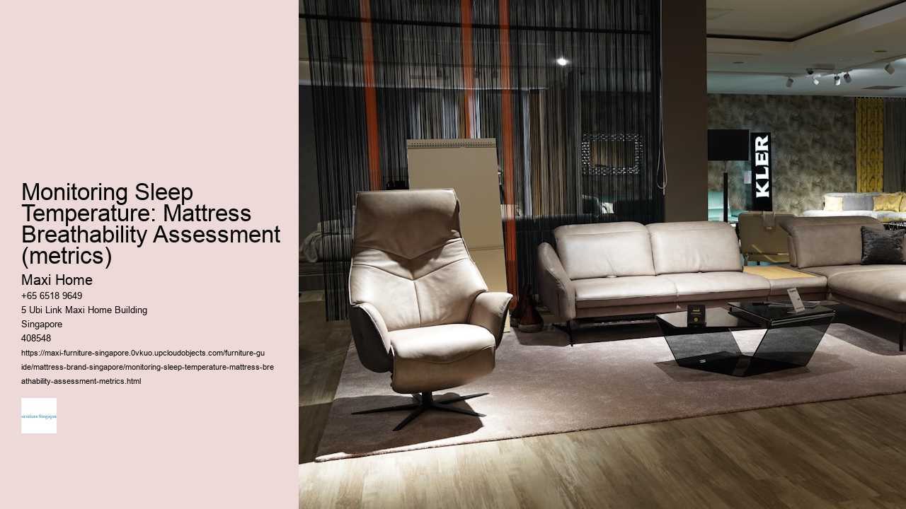 Monitoring Sleep Temperature: Mattress Breathability Assessment (metrics)