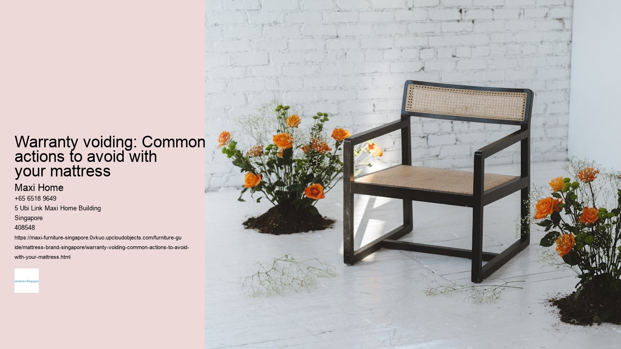 Warranty voiding: Common actions to avoid with your mattress