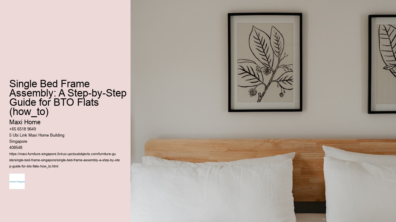 Single Bed Frame Assembly: A Step-by-Step Guide for BTO Flats (how_to)