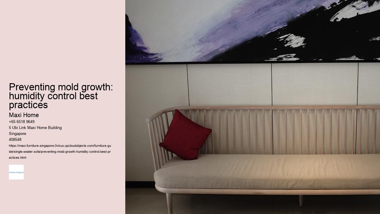 Preventing mold growth: humidity control best practices