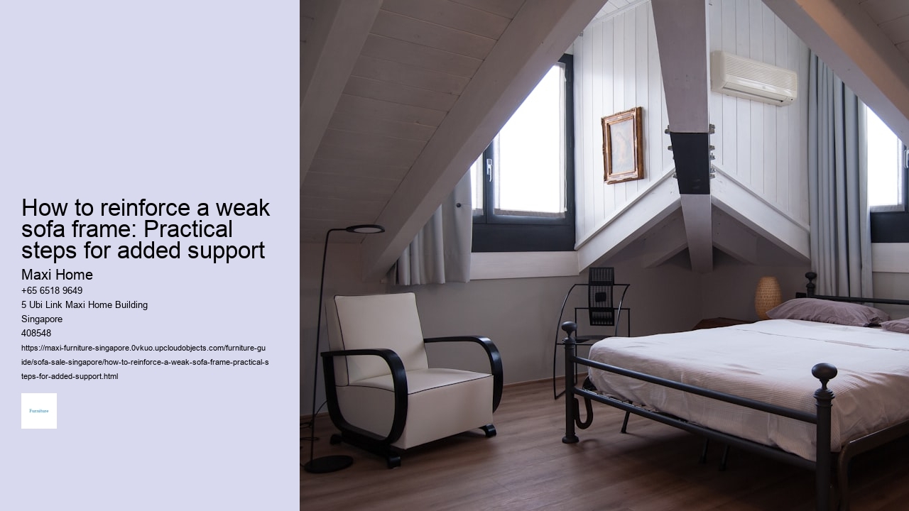 How to reinforce a weak sofa frame: Practical steps for added support Maxi Home How to reinforce a weak sofa frame: Practical steps for added support