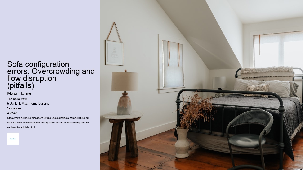 Sofa configuration errors: Overcrowding and flow disruption (pitfalls) Maxi Home Sofa configuration errors: Overcrowding and flow disruption (pitfalls)