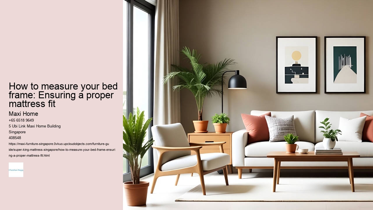 How to measure your bed frame: Ensuring a proper mattress fit Maxi Home How to measure your bed frame: Ensuring a proper mattress fit