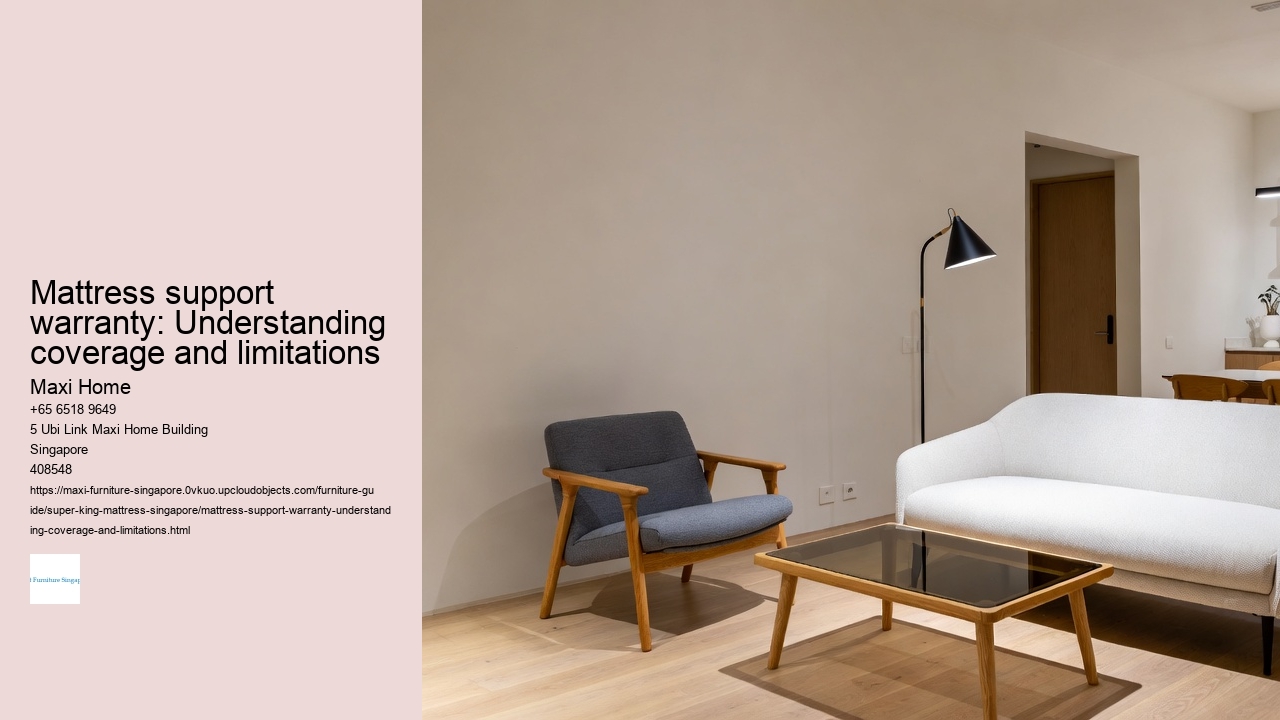 Mattress support warranty: Understanding coverage and limitations Maxi Home Mattress support warranty: Understanding coverage and limitations